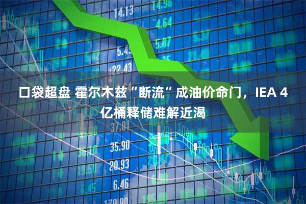 口袋超盘 霍尔木兹“断流”成油价命门，IEA 4亿桶释储难解近渴